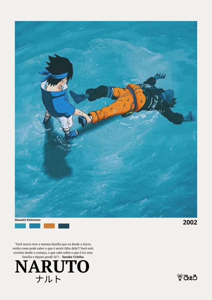 Sasuke Uchiha e Naruto Uzumaki - Rivalidade